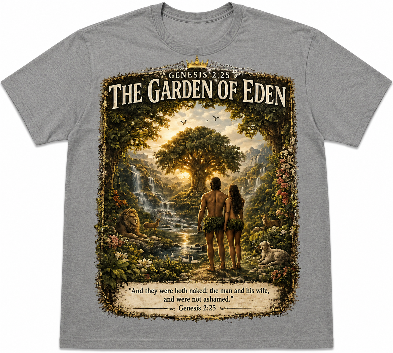 The Garden of Eden Tee | Genesis 2:25