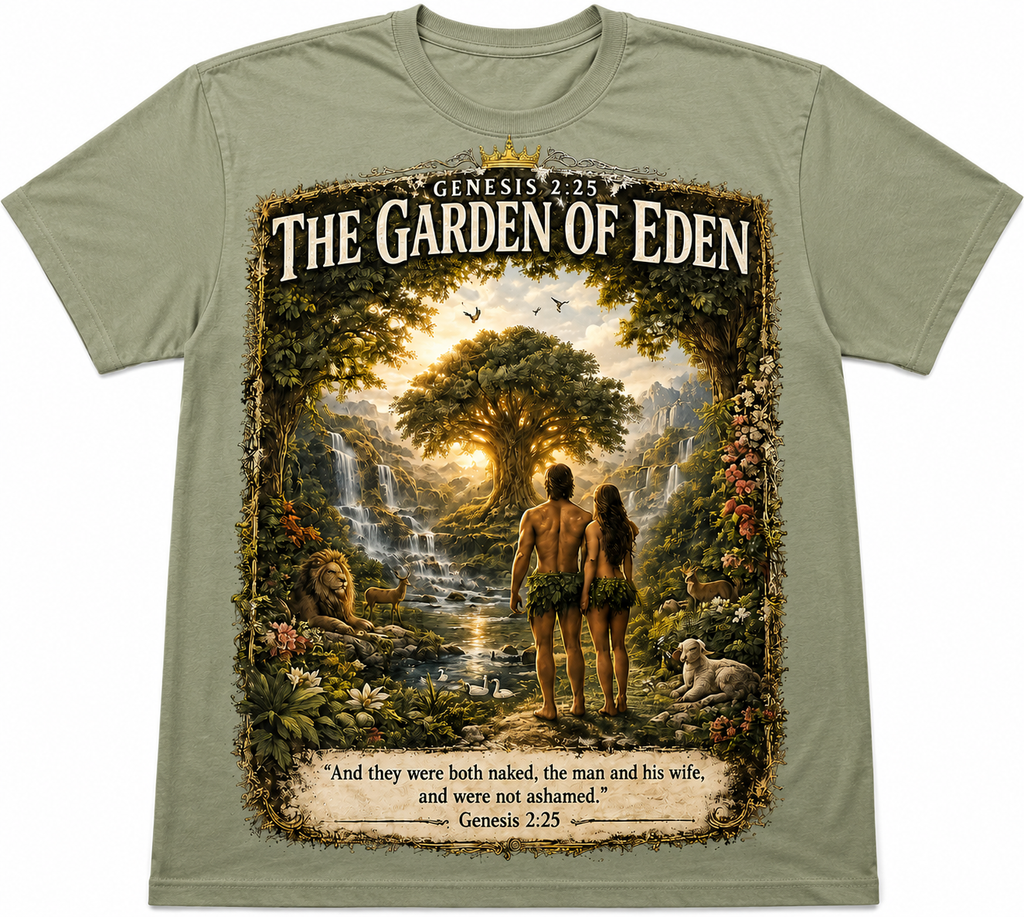 The Garden of Eden Tee | Genesis 2:25