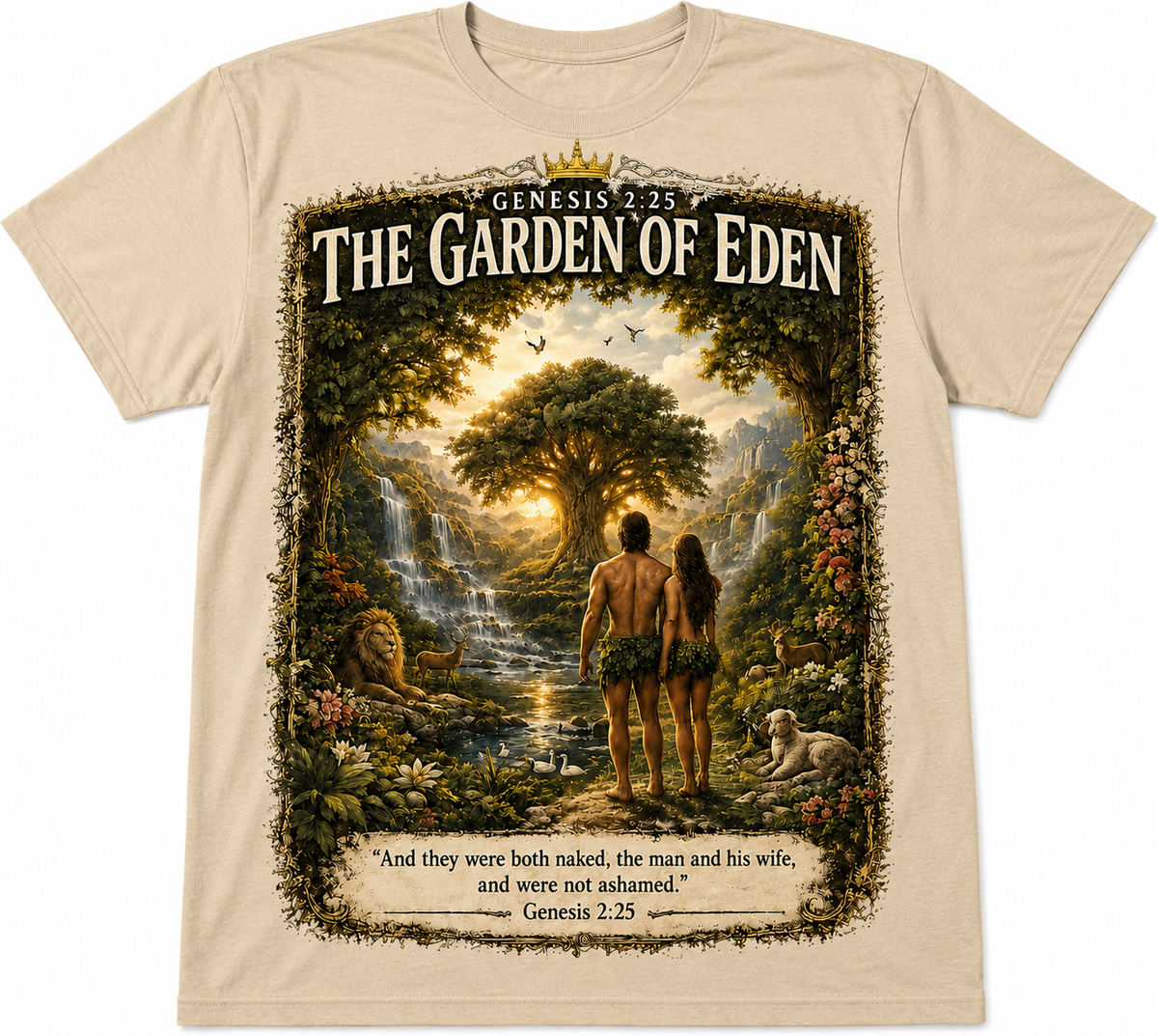 The Garden of Eden Tee | Genesis 2:25